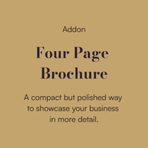 Four-Page Brochure Design